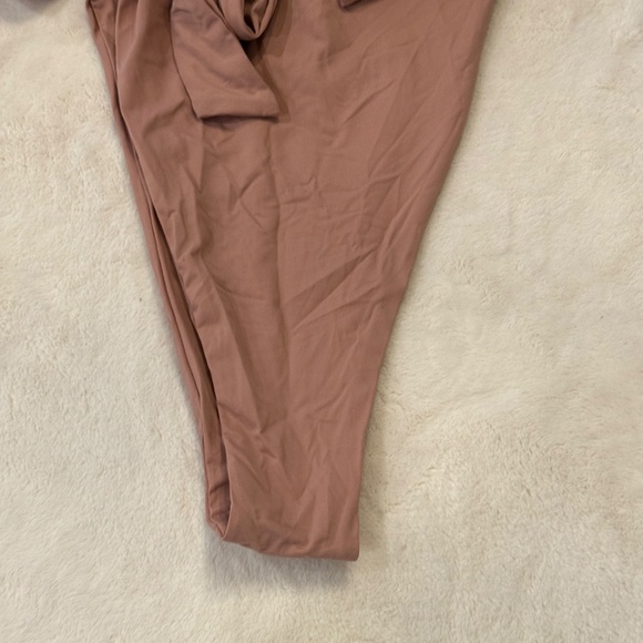 New! RIOT SWIM Milli One-Piece Halter Swimsuit Pink Mauve 31693 - Picture 7 of 11